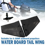 Outboard Engine Hydrofoil Stabilizer Marine Tail Wing Plate for Boat Motor Parts