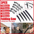 Folding Outdoor Hand Saw Portable Quick Cutting Pruning Garden Tree Logging Tool - 350mm