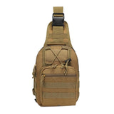 Free Freight Climb Shoulder Hiking Trekking Backpack Tactical Outdoor Military - Khaki