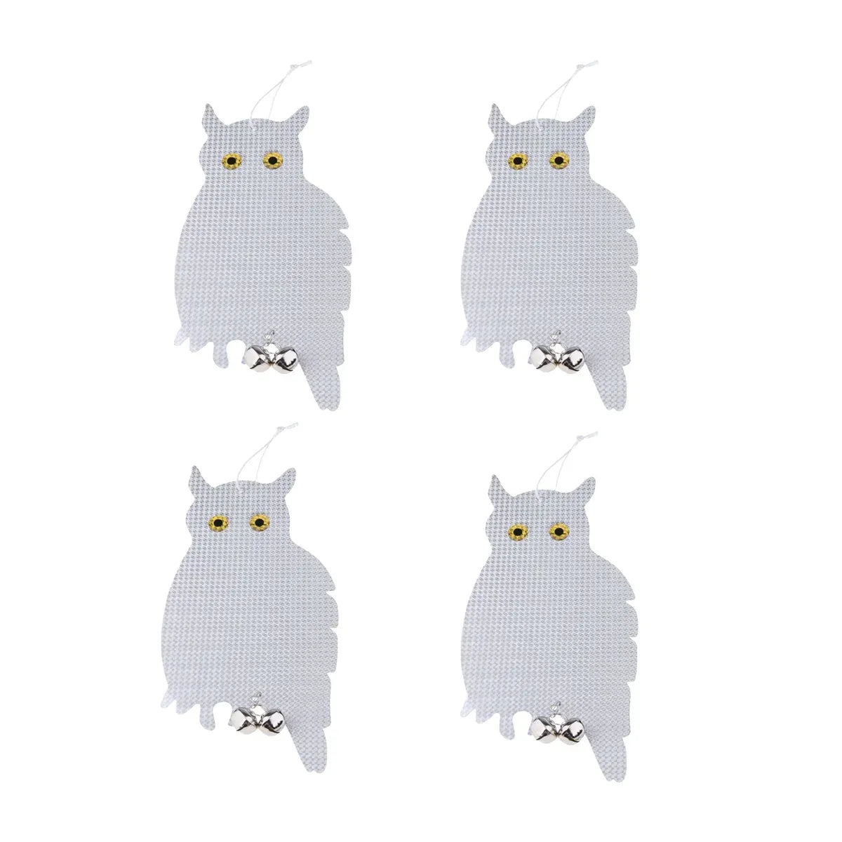 Reflective Owl Bird Deterrent Hanging Garden Yard Pest Control Outdoor - Standing Style