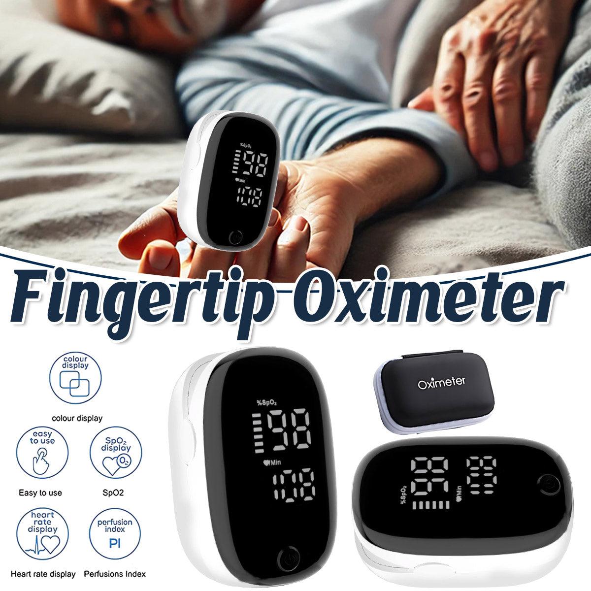 Oximeter Professional Heart Rate Finger Saturation Monitor Pulse Blood Oxygen - Oximeter