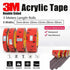 Vehicle 3M Strong Permanent Double Sided Super Sticky Versatile Roll Tape Craft - 30mm