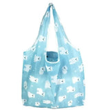 Reusable Foldable Light Waterproof Shopping Bags Carry bag Grocery Big - B-06