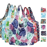 Reusable Foldable Light Waterproof Shopping Bags Carry bag Grocery Big - B-21