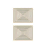 2PCS Kitchen Absorbent Pad Heat Insulation Mat Anti Slip Draining Pad Countertop - Type B