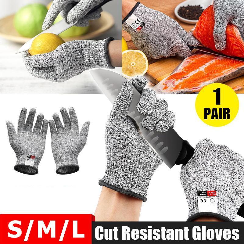 Cut Resistant Gloves for Kitchen Work Food Prep Carving and Fishing Tasks - M