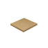 Kraft Paper Box 2 Sizes Brown 50Pcs Packaging Shipping Box Quick Folded Durable - 10x10x1.5cm