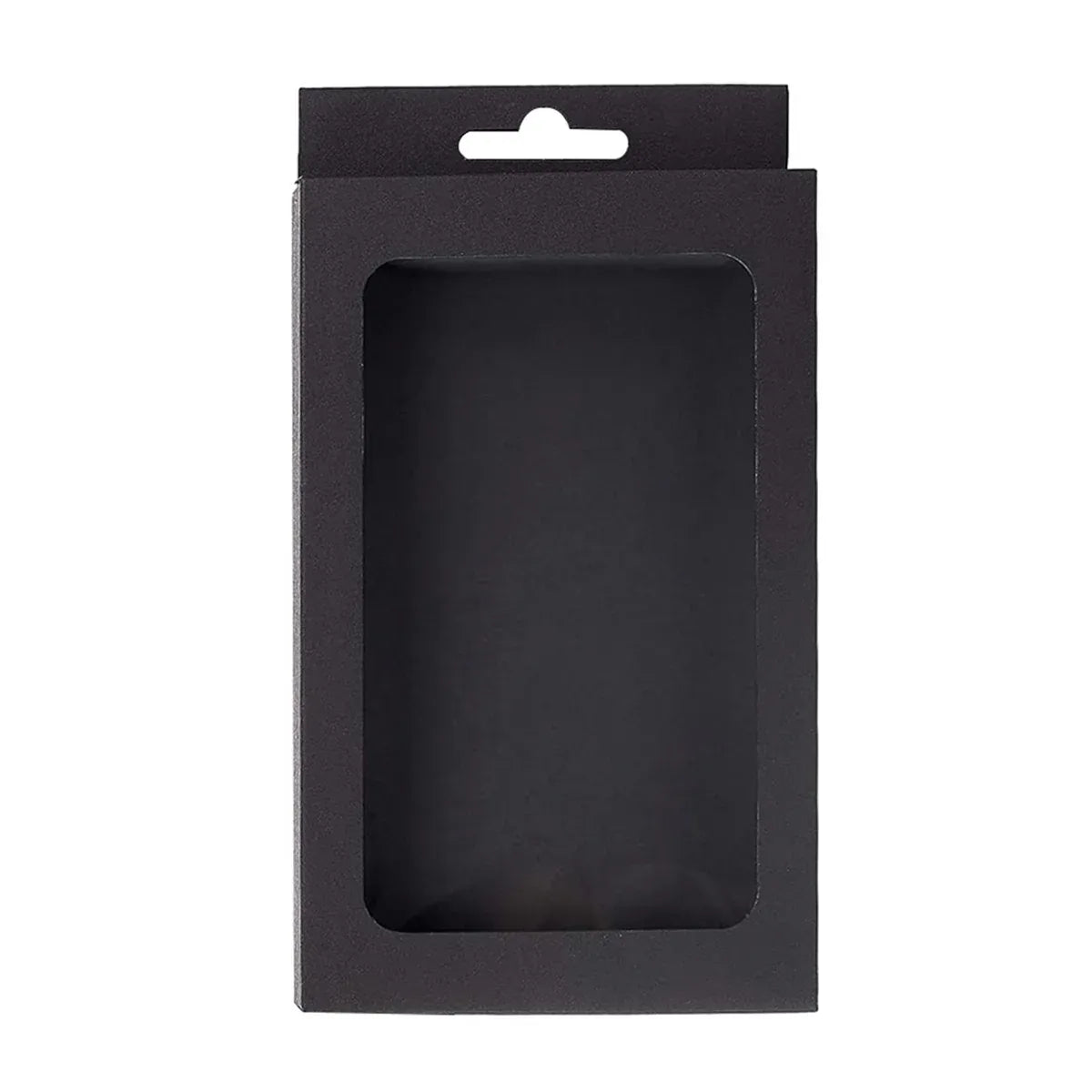 50PCS Gift Packaging Boxes Durable Clear Window for Gift Packaging Presentation - Black