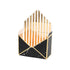 Envelope Flower Box Gift Packaging Floral Display Holder Wedding Retail 8PCS - Black
