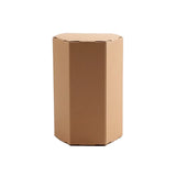 20PCS Kraft Paper Gift Box Hexagon for Party Wedding Candy Packaging