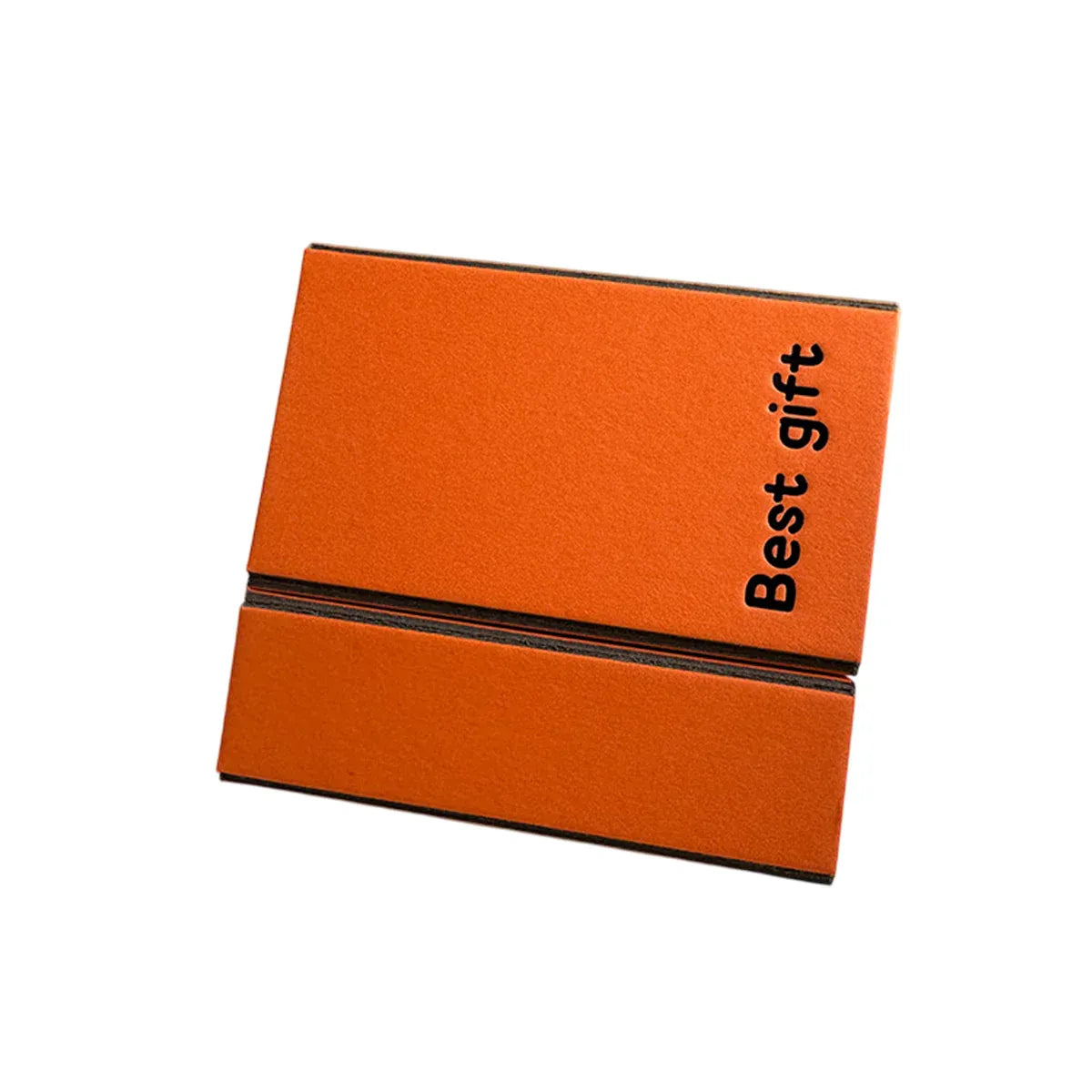 10PCS Folding Gift Boxes 2-Piece Design for Wedding Party Favors Candy Packaging - Orange
