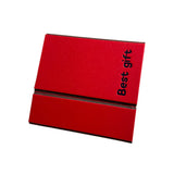 10PCS Folding Gift Boxes 2-Piece Design for Wedding Party Favors Candy Packaging - Red
