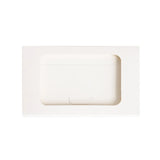 100PCS Windowed Postcard Mailing Box Cardboard Envelope for Packaging Craft Use - White