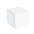 Kraft Gift Boxes 50pcs 10x10x10cm Party Favour Packaging Paper Boxes - White