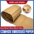 Cowhide Pressure Bubble Paper Roll Shock Absorbing Biodegradable Cushioning Wrap - 48x50m