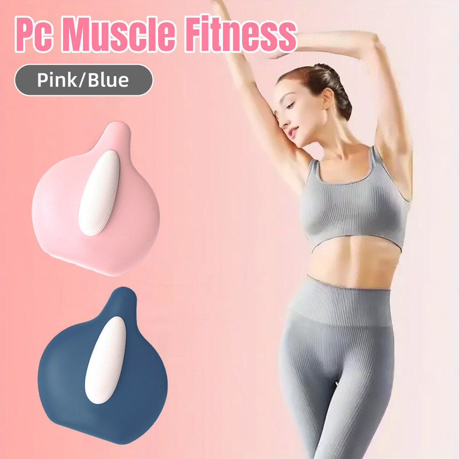 Hip and Inner Thigh Squeeze Trainer Compact Fitness Tool for Home Workouts - Blue