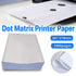 2000Pages Dot Matrix Printer Paper 381x279mm Clear Colour Rendering for Computer