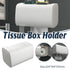 Toilet Paper Holder Waterproof Wall Mounted Roll Paper Tissue Box Shelf Bathroom