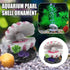 Fish Tank Aquascape Decoration Pearl Shell Ornament for Aquarium Landscape Decor