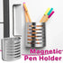 Creative Stainless Steel Student Pen Holder Multifunctional Stationery Organizer