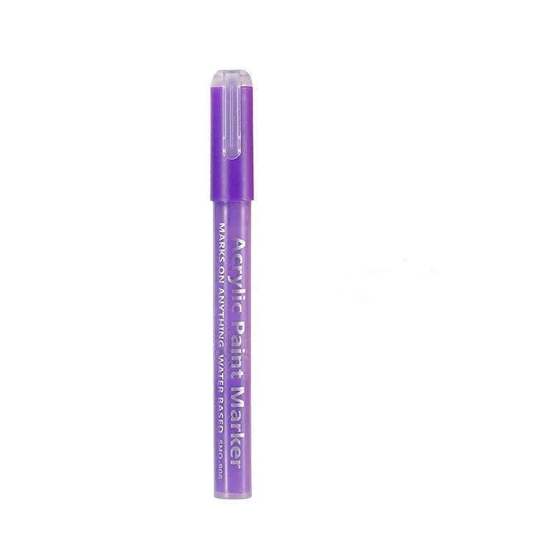 Marker pens are suitable for detailed drawing, writing and marking - Purple