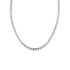 Luxury Zircon Bracelet Necklace Set for Women Elegant Fashion Jewelry Gifts - Pendant