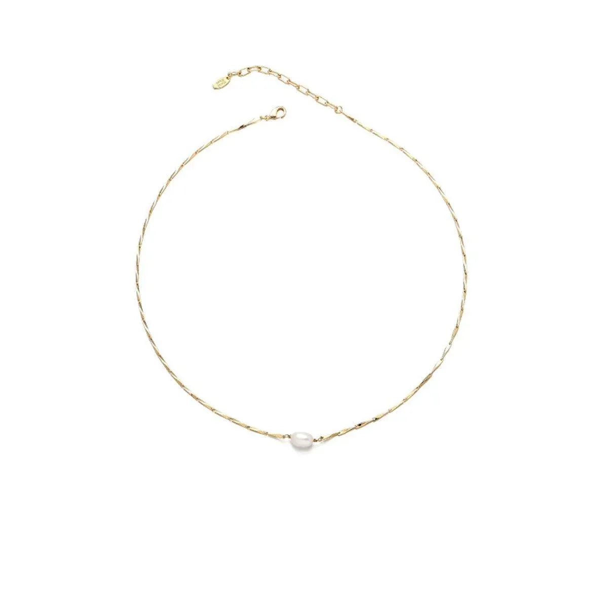 European and American Simple Niche Design Pendant Necklace for Women Fashion - Pearl