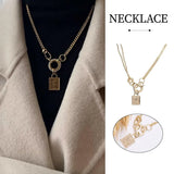 Vintage Gold Necklace Elegant Jewelry Women Classic Beauty Statement Piece