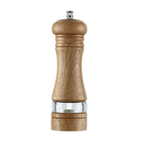 Wood Pepper Grinder Manual Ceramic Core Acrylic Transparent Salt Spice Mill Set - Original Colour