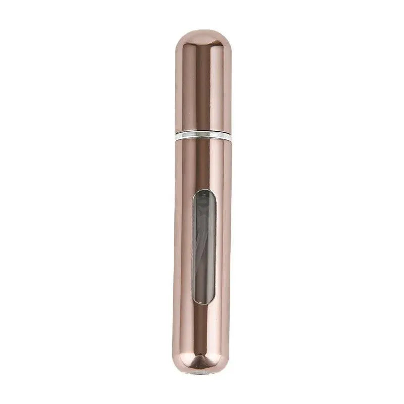 Portable Perfume Atomizer Spray Bottle 8ml Refillable Scent Pump for Travel Use - Coffee