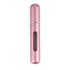 Portable Perfume Atomizer Spray Bottle 8ml Refillable Scent Pump for Travel Use - Matte Pink