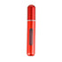 Portable Perfume Atomizer Spray Bottle 8ml Refillable Scent Pump for Travel Use - Matte Red