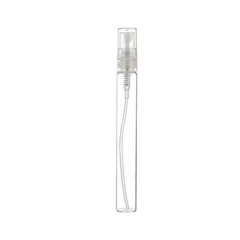 10Pcs Glass Perfume Bottles - 3/5/10ml with Atomizer Pump Spray - 10ML 10PCS