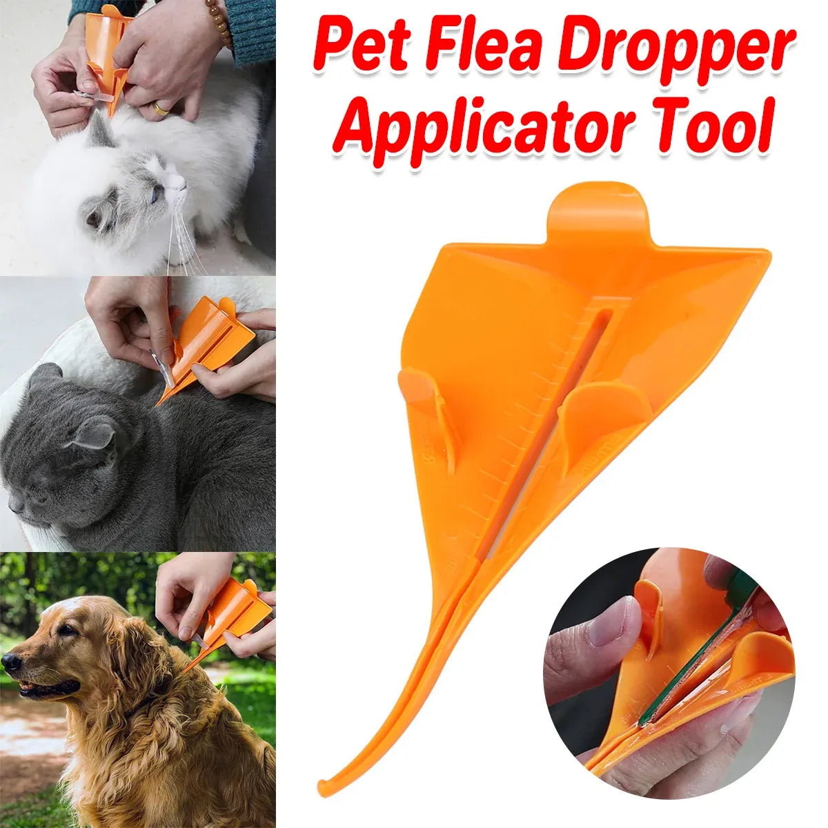 Deinsectization Liquid Medicine Invertor Pet Use Non-Hurt Hand Dropper Safe