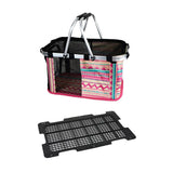 Pet Outdoor Carrying Baskets Portable Cat Dog Travel Bags Pet Carrier Breathable - Red