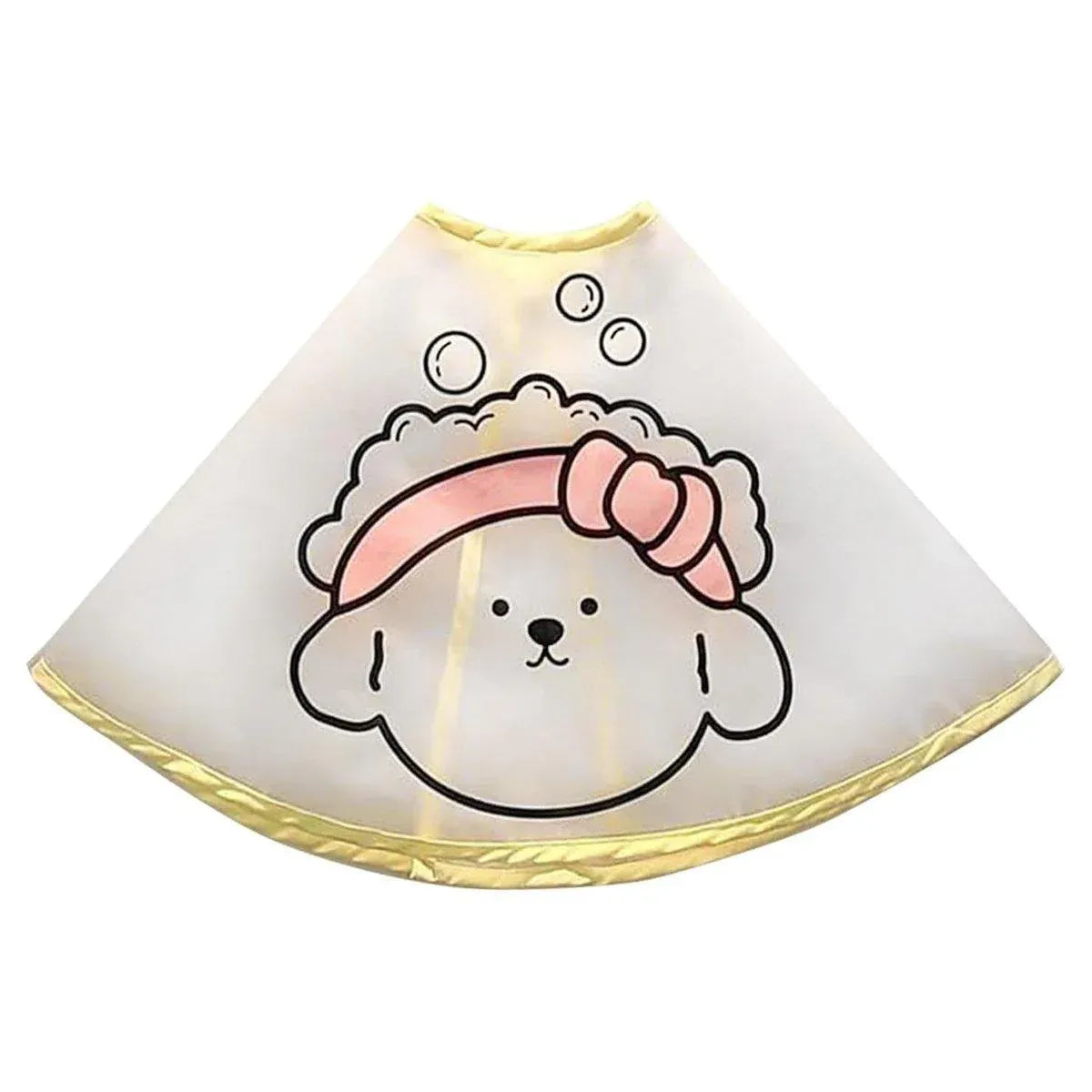 Pet Grooming Bathing Cloth Cleaning Coat Waterproof Cloak Cover for Dogs Cats - M