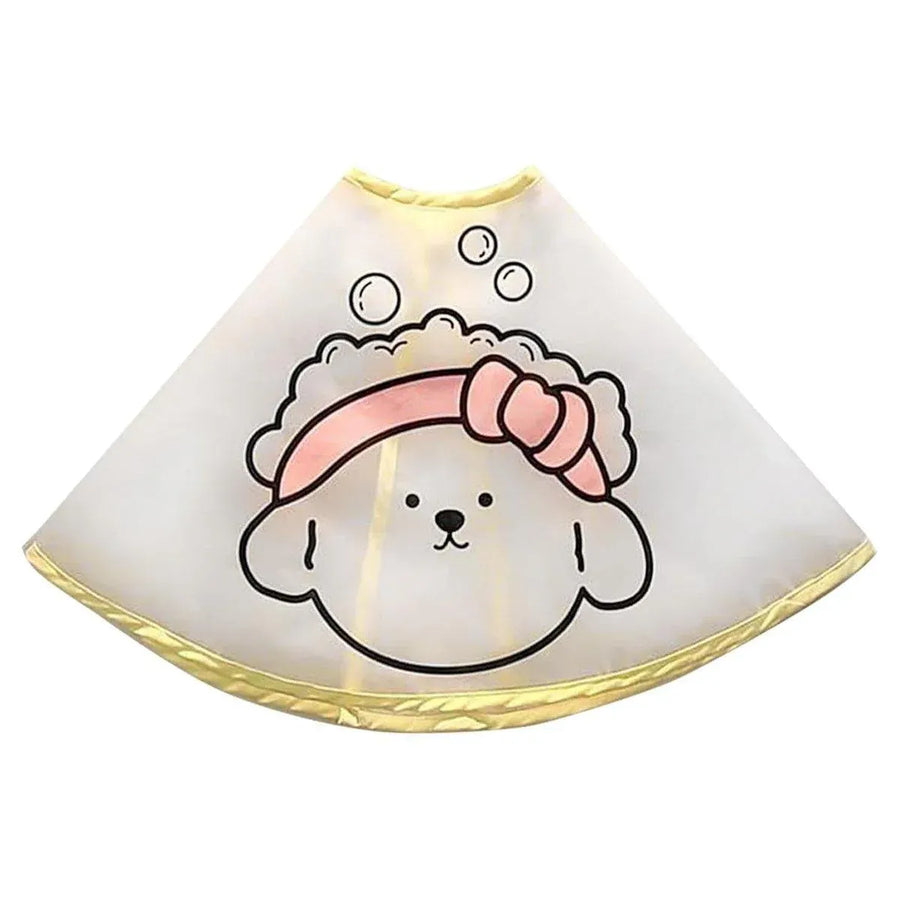 Pet Grooming Bathing Cloth Cleaning Coat Waterproof Cloak Cover for Dogs Cats - M