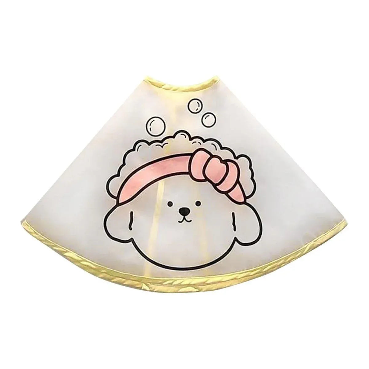 Pet Grooming Bathing Cloth Cleaning Coat Waterproof Cloak Cover for Dogs Cats - S