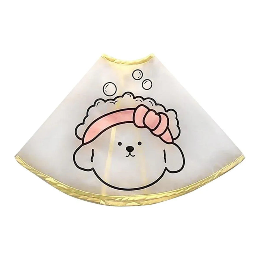 Pet Grooming Bathing Cloth Cleaning Coat Waterproof Cloak Cover for Dogs Cats - S