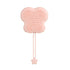 Double Hand Cat Bath Gloves Hair Removal Comb Grooming Floating Hair - Pink