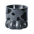 Ceramic Cat Food Bowl Cute Drinking Bowl for Pets Non Slip Food Water Dish Bowl - Grey