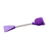 Cat Cleaning Silicone Brush Pet Toothbrush Dog Cleaning Brush Grooming Tool - Purple