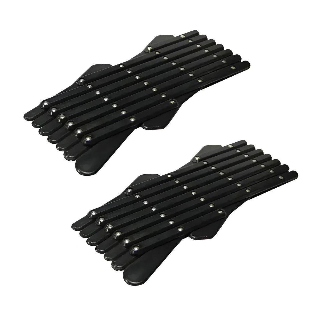 2pcs Retractable Car Window Guardrail for Dogs Cats Pet Barrier Fence - 24cmx10.5cm
