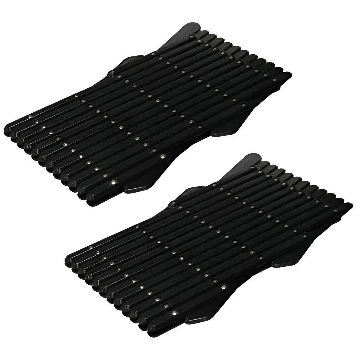 2pcs Retractable Car Window Guardrail for Dogs Cats Pet Barrier Fence - 24cmx17.5cm