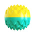 Dog Chew Ball Toy Elastic Teething Ball with Sound Interactive Puppy Play - Blue
