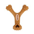 Interactive Dog Food Toy Leaky Bone Shape Chew Grinding Pet Treat Dispensing - Y-Shaped