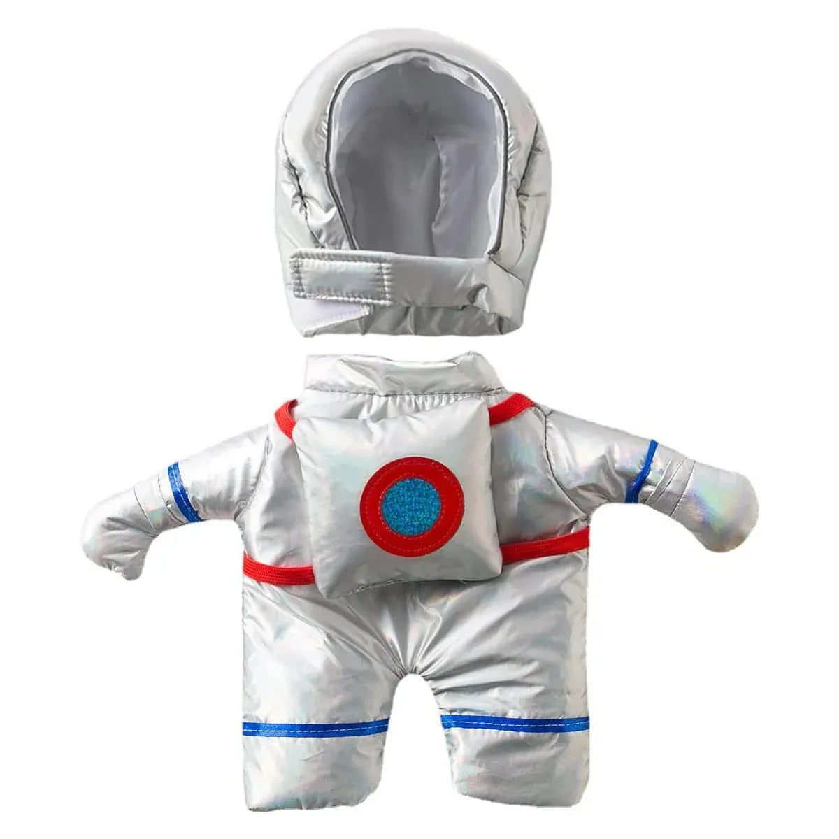 Dog Astronaut Costume Pet Space Suit Funny Halloween Outfit Puppy Clothes Use - M