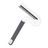 T Type Pet Grooming Rake Comb Stainless Steel for Dogs Cats Hair Length Control - Grey