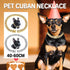 Cuban Chain Metal Dog Collar Pet Training Necklace for Small Medium Large Dogs - Gold-55cm