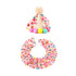 Dog Cat Birthday Dress Bib Felt Hat Party Supplies Drool Towel for Pet Parties - S